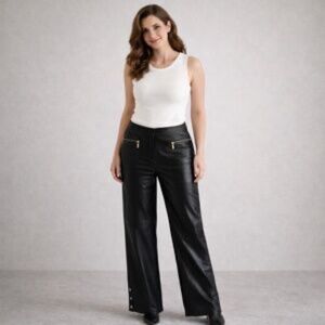Moto Leather Pants, Vintage Michael Lawrence